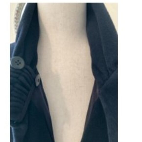 VINTAGE ARMANI COLLEZIONI VELVET FULL LENGTH COAT - Picture 5 of 7